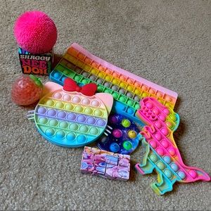 Fidget toy pop it bundle